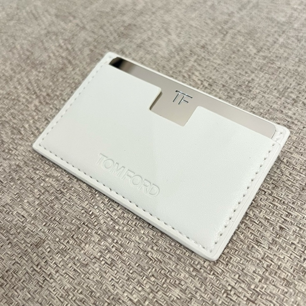 Tom Ford White Mirror with a cardholder